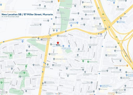 Niclin Is Moving To Murrarie As Of 25 November 2022   New Murrarie Location Map 510x364 